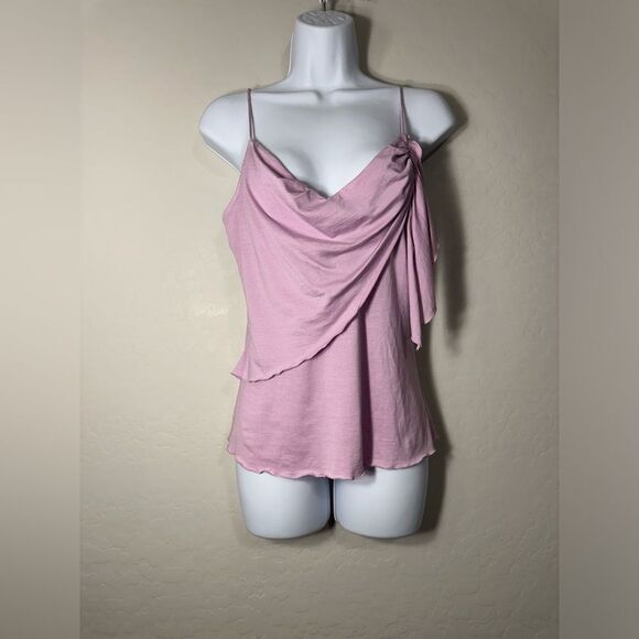 Diane Von Furstenberg Lorvette Whisical Lilac/Rose L‎ Spaghetti Strap fairycore - Picture 1 of 7